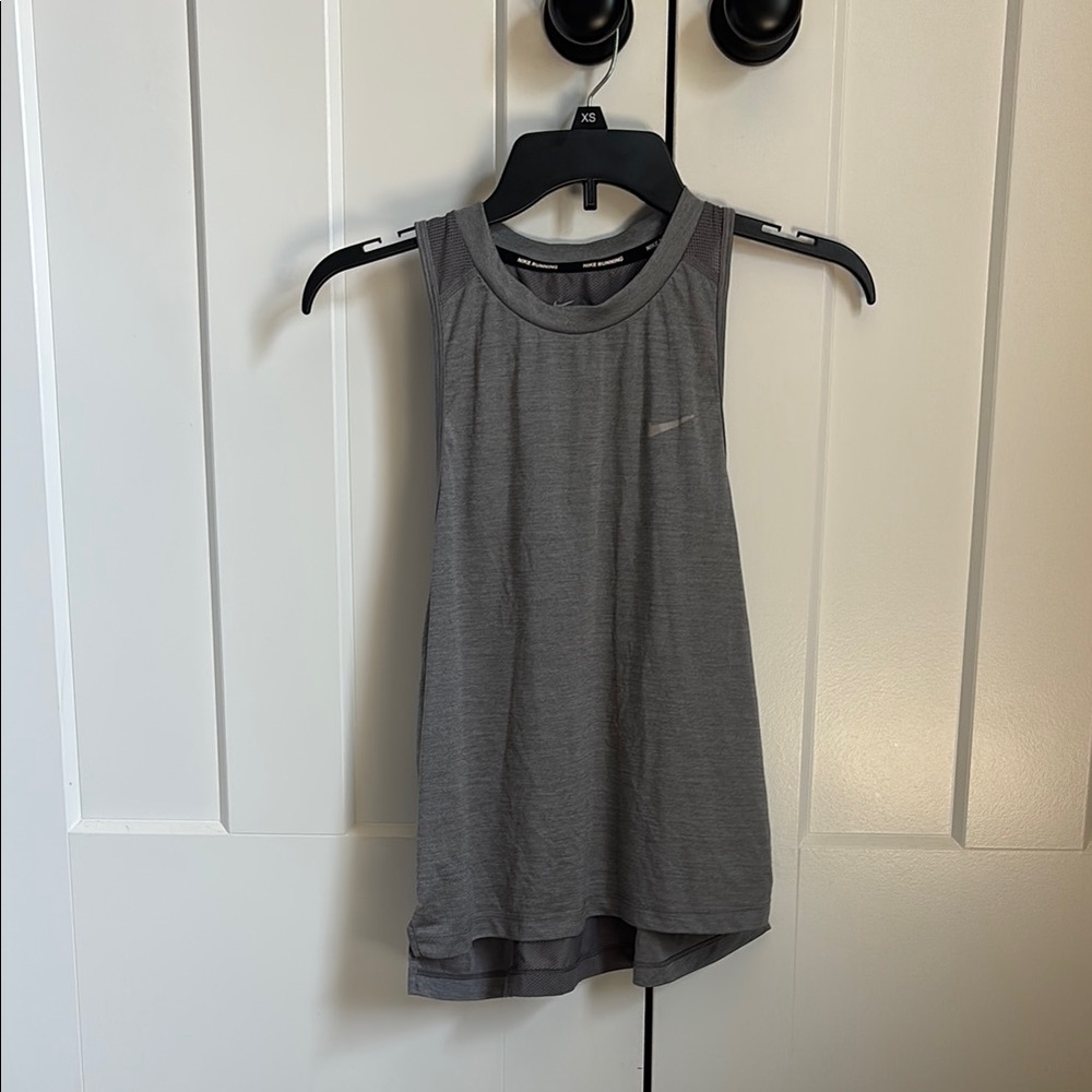Gray Sleeveless Tank Top